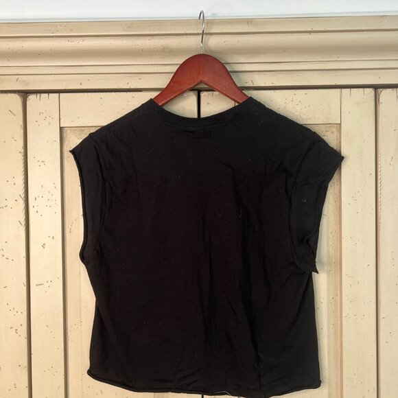 Mindset Wellness Cut Crop Tee – Black (NWT) - Picture 3 of 5